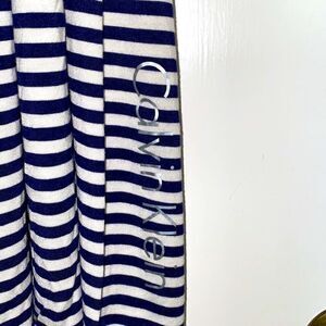 Calvin Klein navy & white stripe soft infinity